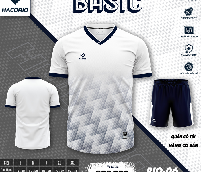 Áo bóng đá HACORIO - RIO - BASIC (RIO - 06)