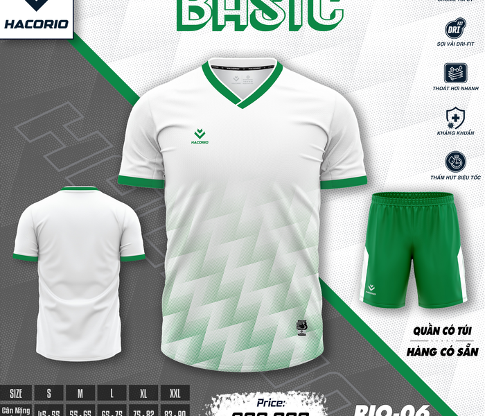 Áo bóng đá HACORIO - RIO - BASIC (RIO - 06)