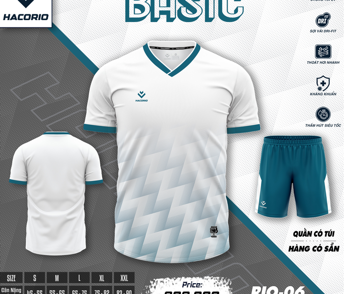 Áo bóng đá HACORIO - RIO - BASIC (RIO - 06)