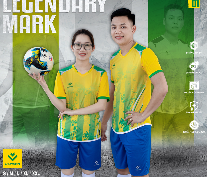 Áo bóng đá HACORIO - RIO - LEGENDARY (RIO - 01)