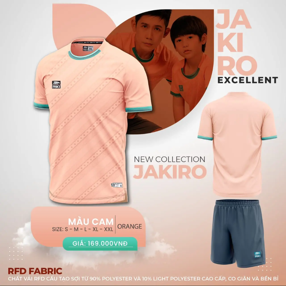 Quần áo Riki Jakiro