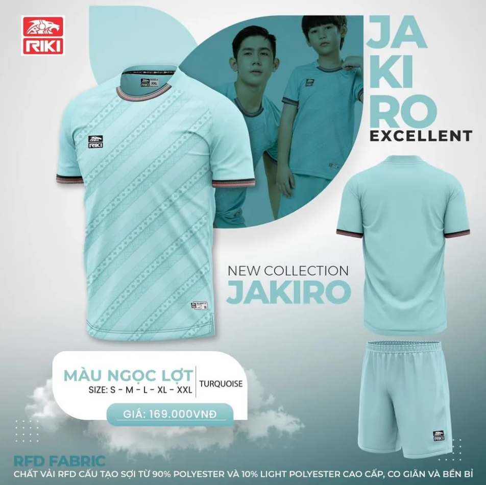 Quần áo Riki Jakiro