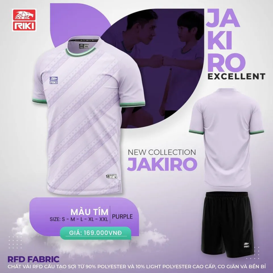 Quần áo Riki Jakiro