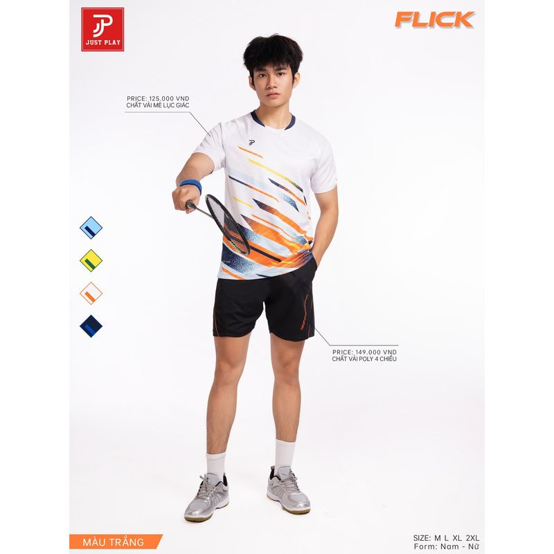 Áo Cầu Lông JP Flick