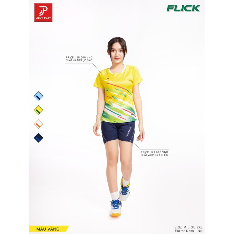 Áo Cầu Lông JP Flick