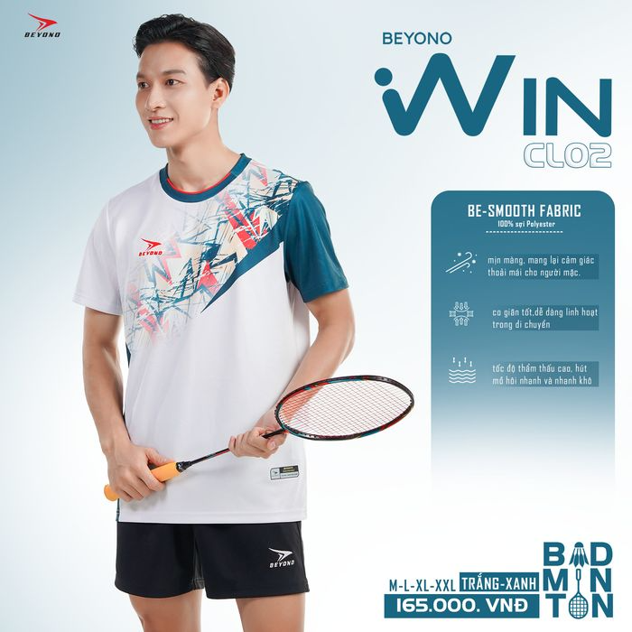 Áo cầu lông Beyono Win