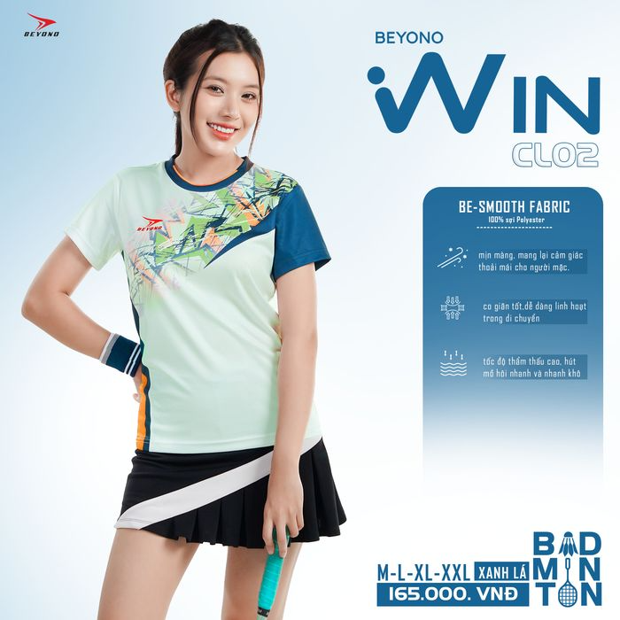 Áo cầu lông Beyono Win