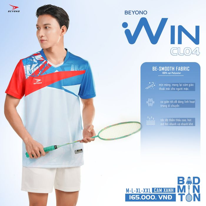 Áo cầu lông Beyono Win