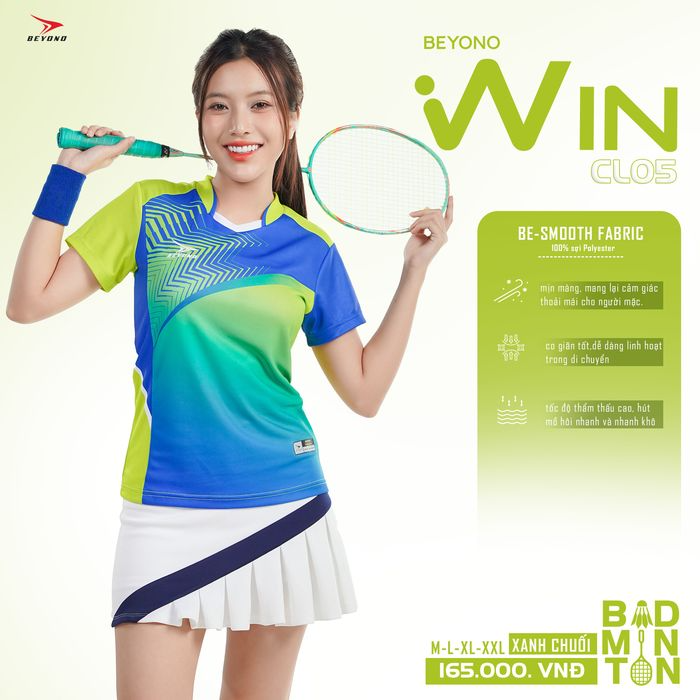 Áo cầu lông Beyono Win