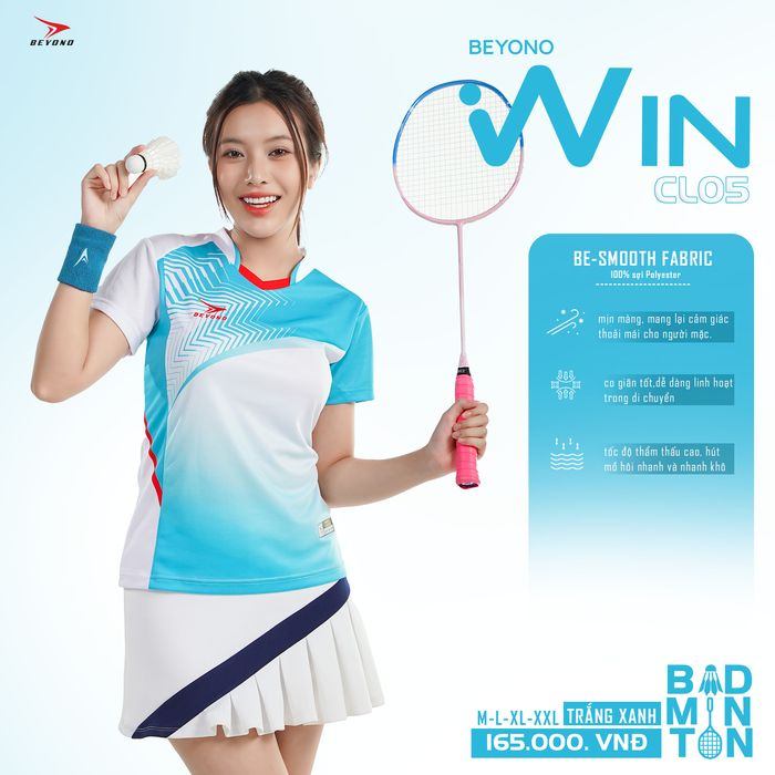Áo cầu lông Beyono Win