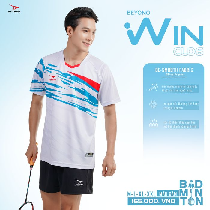 Áo cầu lông Beyono Win