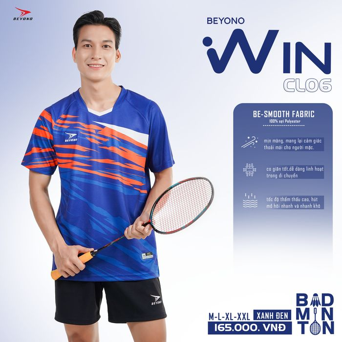 Áo cầu lông Beyono Win