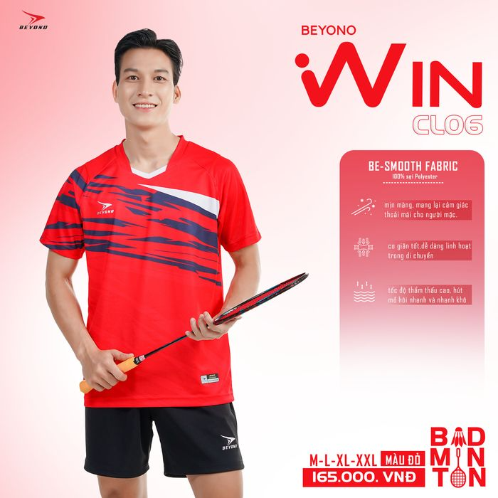 Áo cầu lông Beyono Win