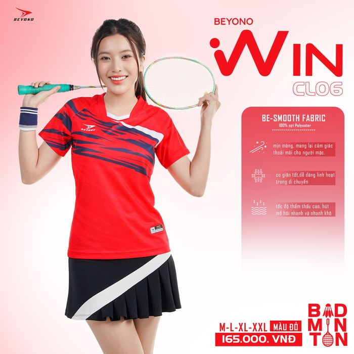 Áo cầu lông Beyono Win