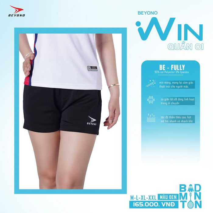 Quần cầu lông Beyono Win