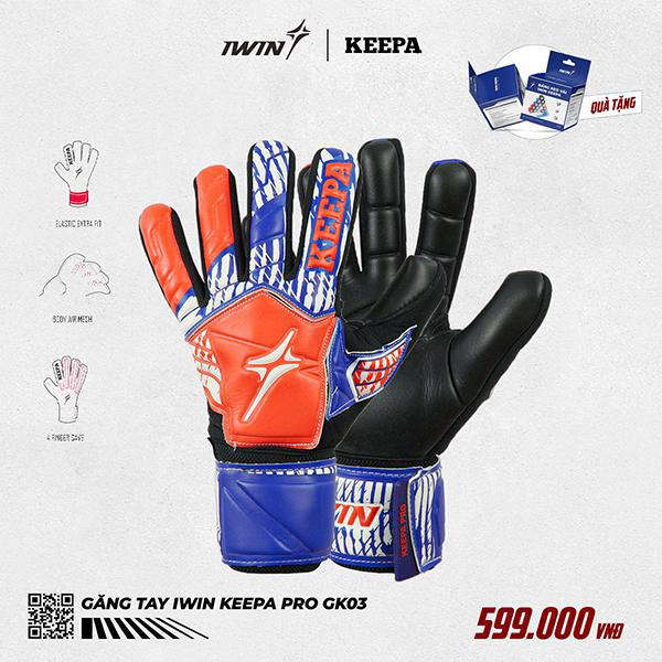 Găng thủ môn iWin Keepa Pro GK03