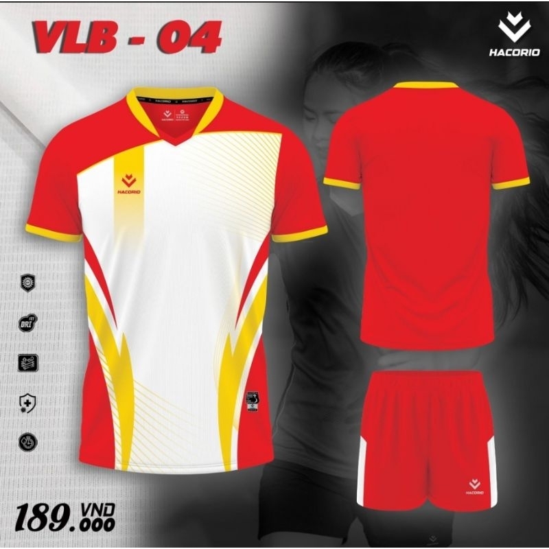 Bộ bóng chuyền VLB - 04 - Nữ - Nam