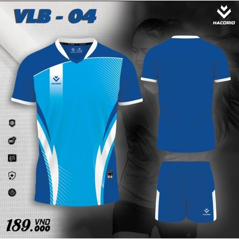 Bộ bóng chuyền VLB - 04 - Nữ - Nam