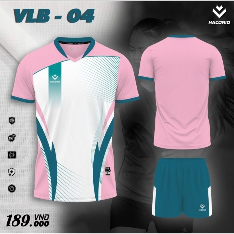 Bộ bóng chuyền VLB - 04 - Nữ - Nam