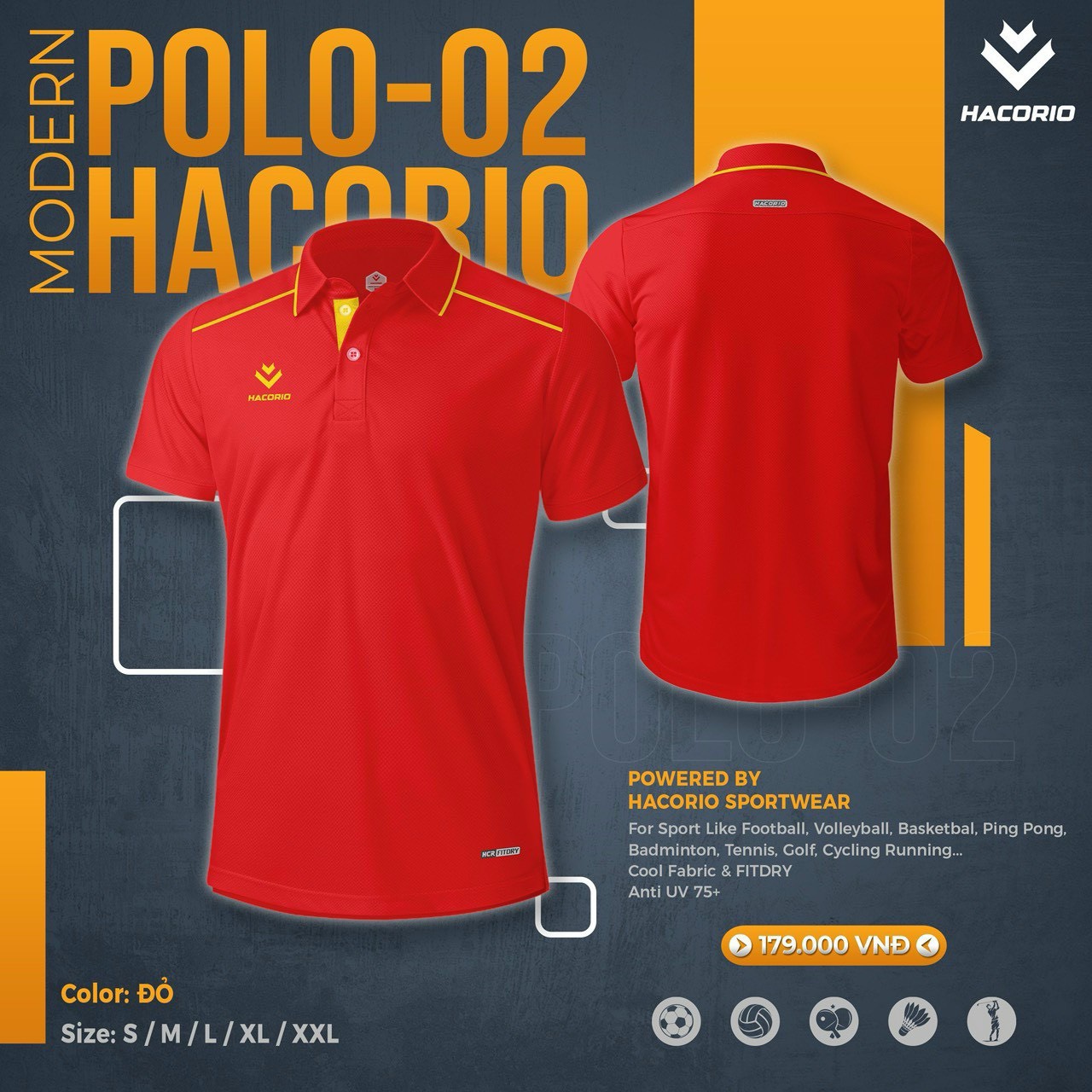 Áo Polo- 02 Hacorico
