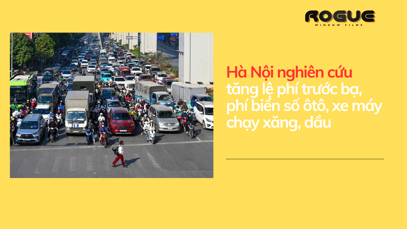 Hà Nội sắp tăng lệ phí trước bạ, phí cấp biển và phí gửi xe đối với xe xăng, dầu