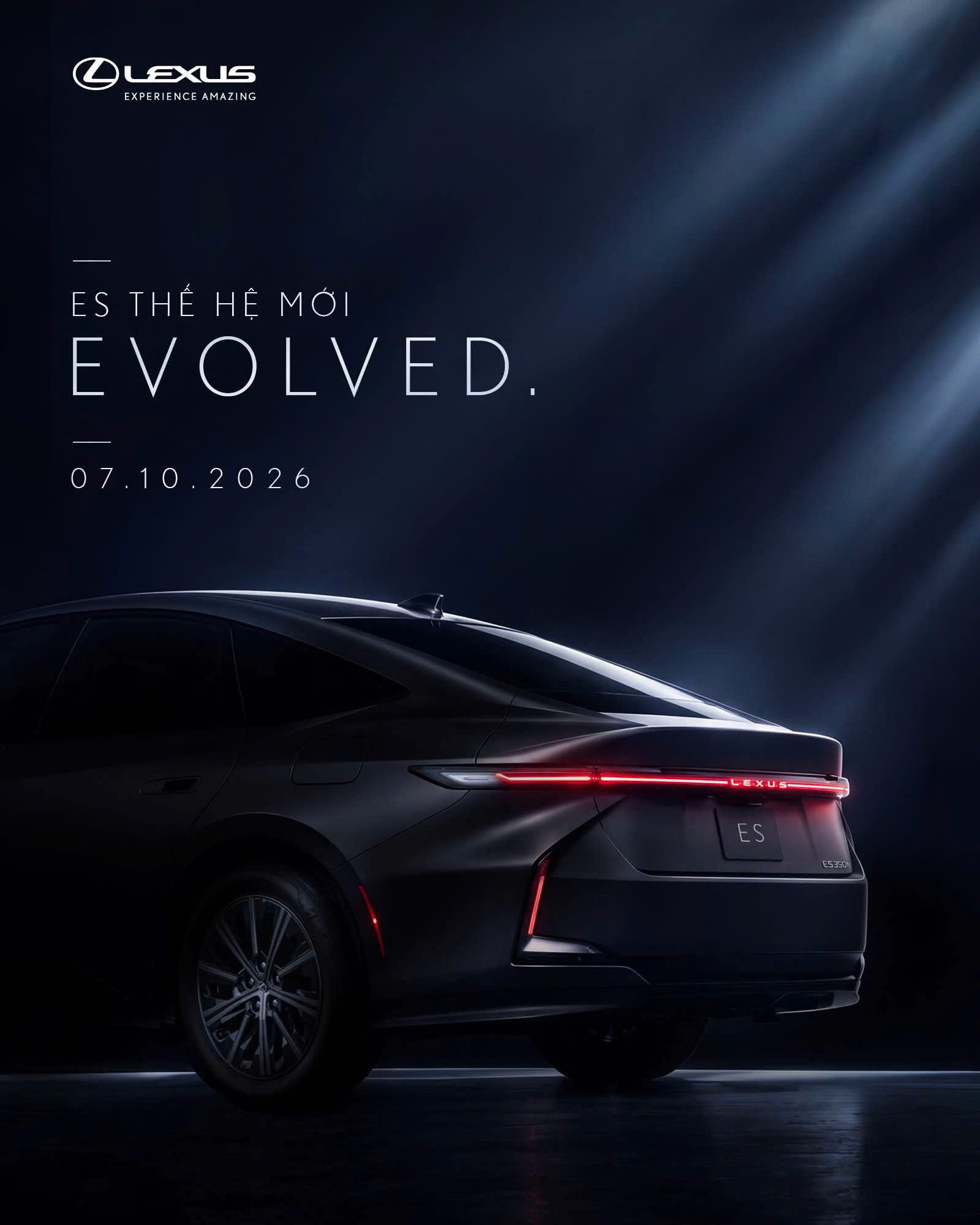 LEXUS ES THẾ HỆ MỚI CHÍNH THỨC CẬP BẾN VIỆT NAM.