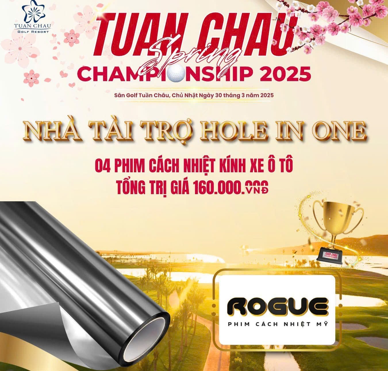 ROGUE VIỆT NAM – NHÀ TÀI TRỢ DANH GIÁ ĐỒNG HÀNH CÙNG TUẦN CHÂU SPRING CHAMPIONSHIP 2025