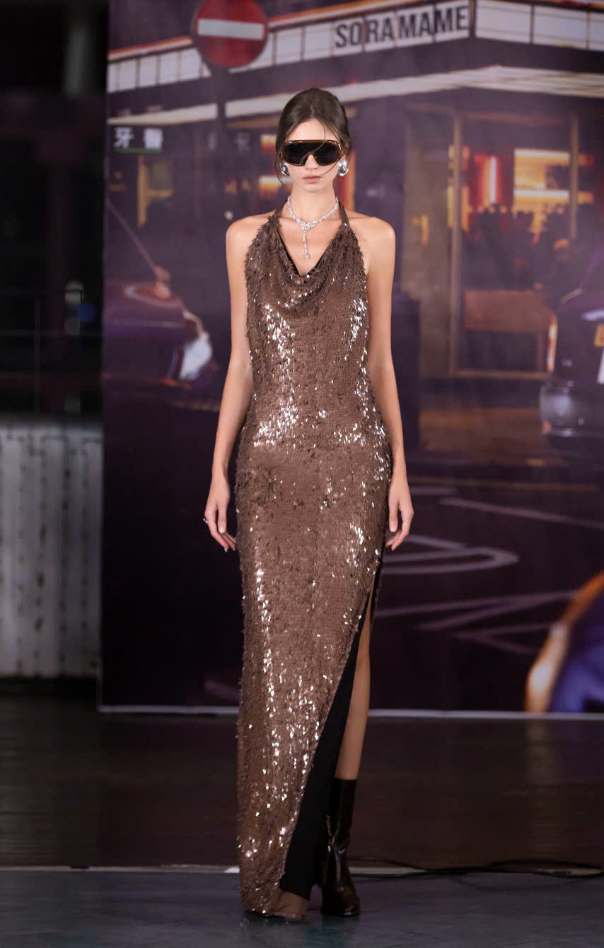 SEPIA DRESS