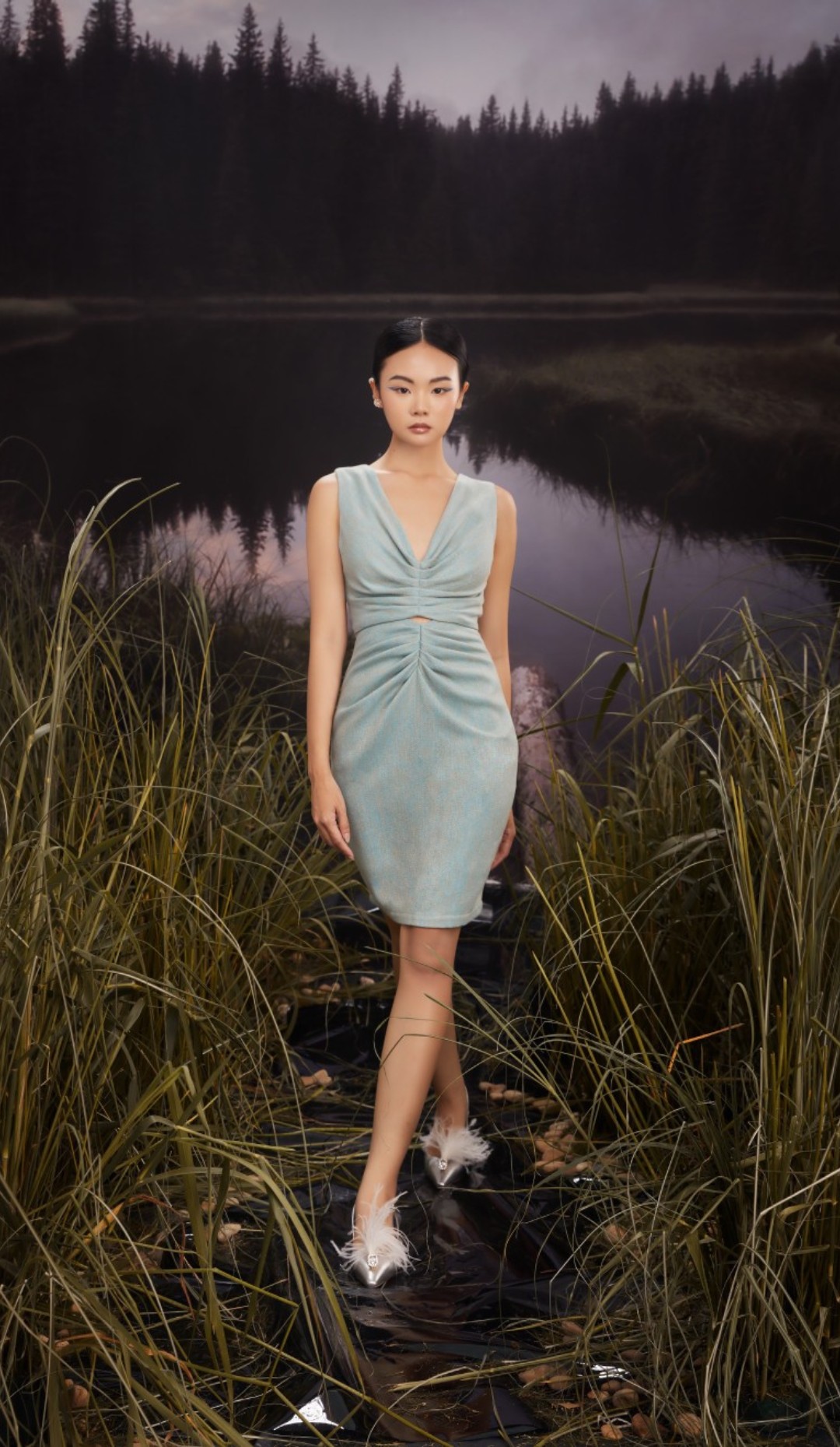 HYDRANGEA DRESS