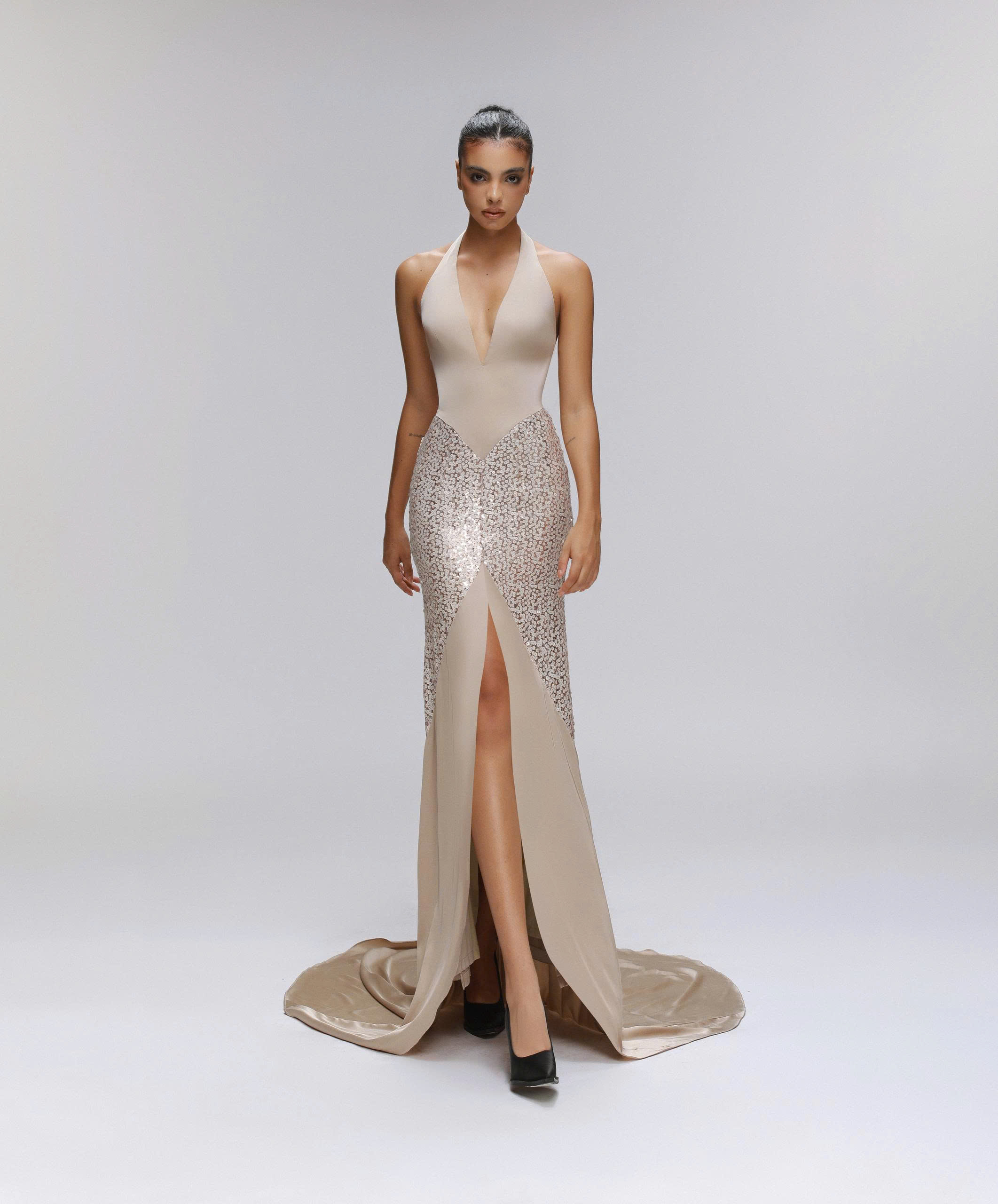 WATERFALL DRESS