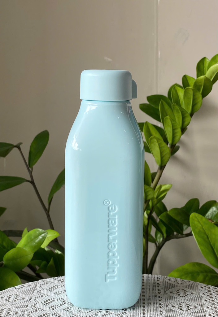Bình Nước Tupperware Squar Eco Bottle 500ml - Tupperware Malaysia Chính Hãng