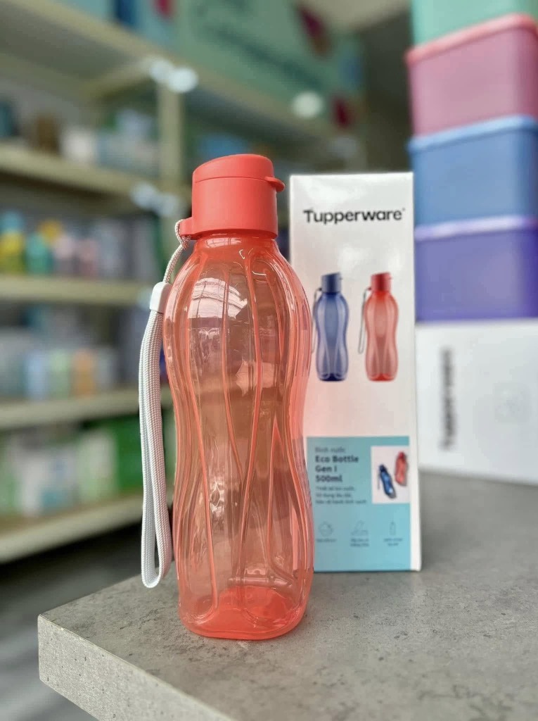 Bình Nước Tupperware Eco Bottle 500ml Nắp Vặn