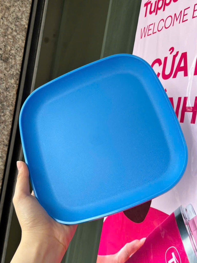Tuptrung Đĩa Vuông 20cm (1 Cái)