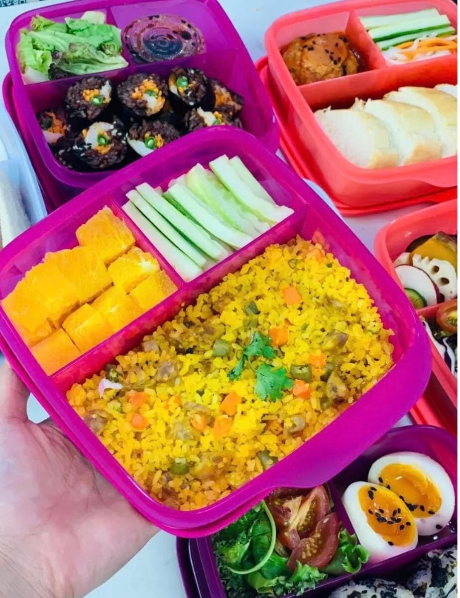 Hộp Cơm Tupperware Lolly Tup - Màu Mới 2023 - Tuppe4rware Malaysia Chính Hãng