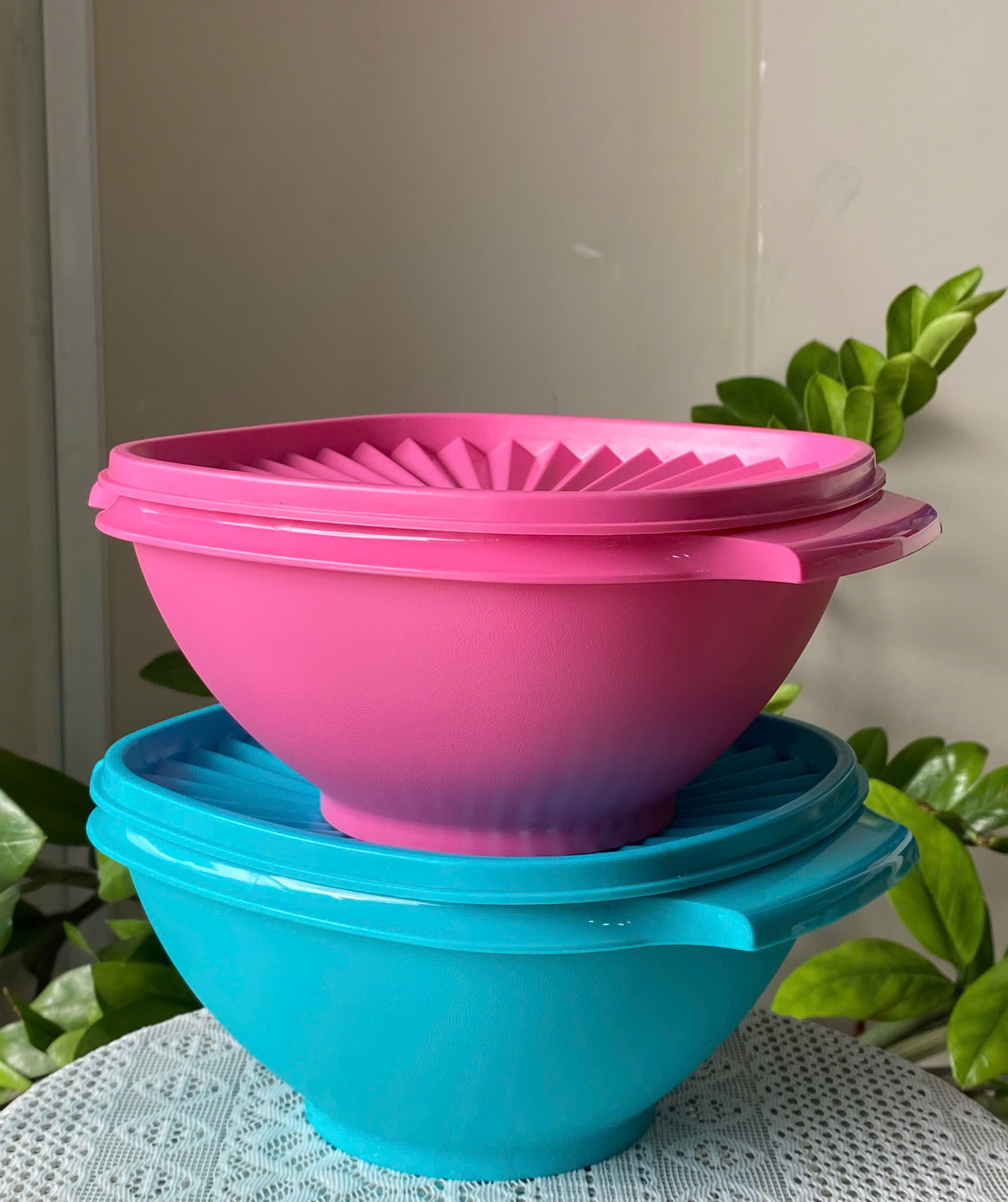 Tupmalay Hộp Servelier Bowl Mát Nắp Vân Sọc One touch 1.5L