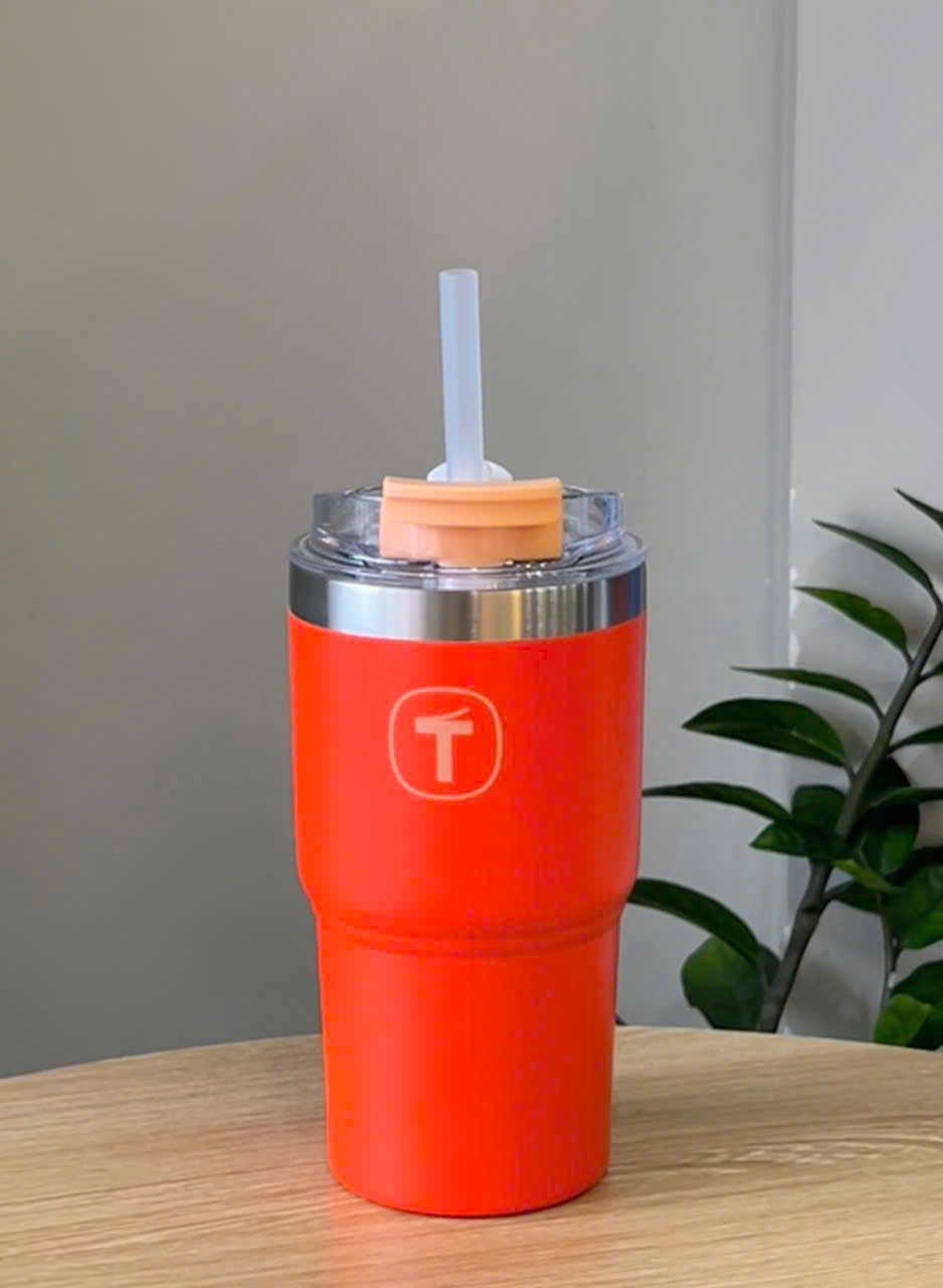 Ly Giữ Nhiệt Tupperware Big T 660ml / 1.1L - Có Ống Hút - Tupperware Trung Chính Hãng