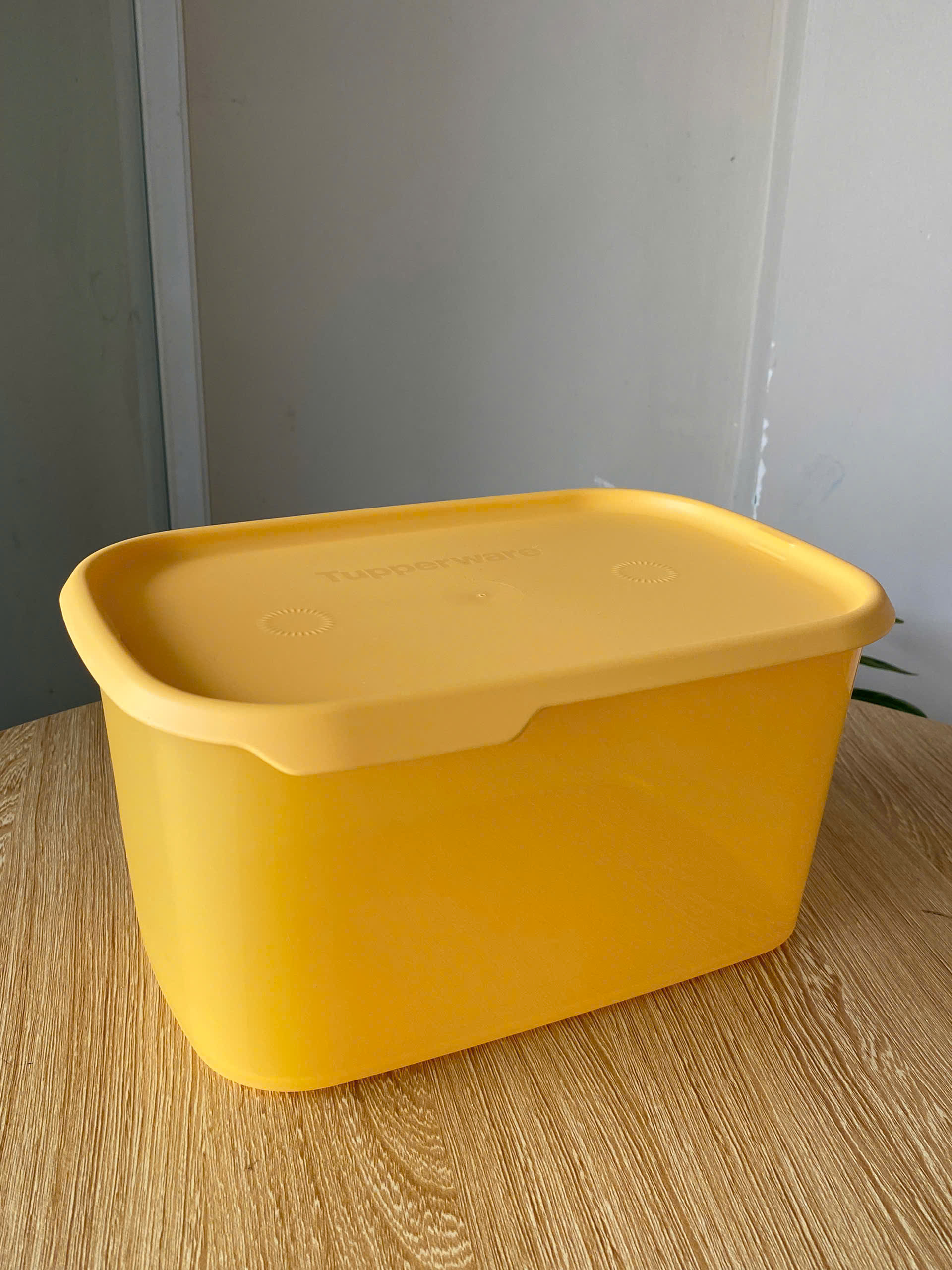 Hộp Tupperware Trữ Khô/ Mát One Touch - Màu Vàng