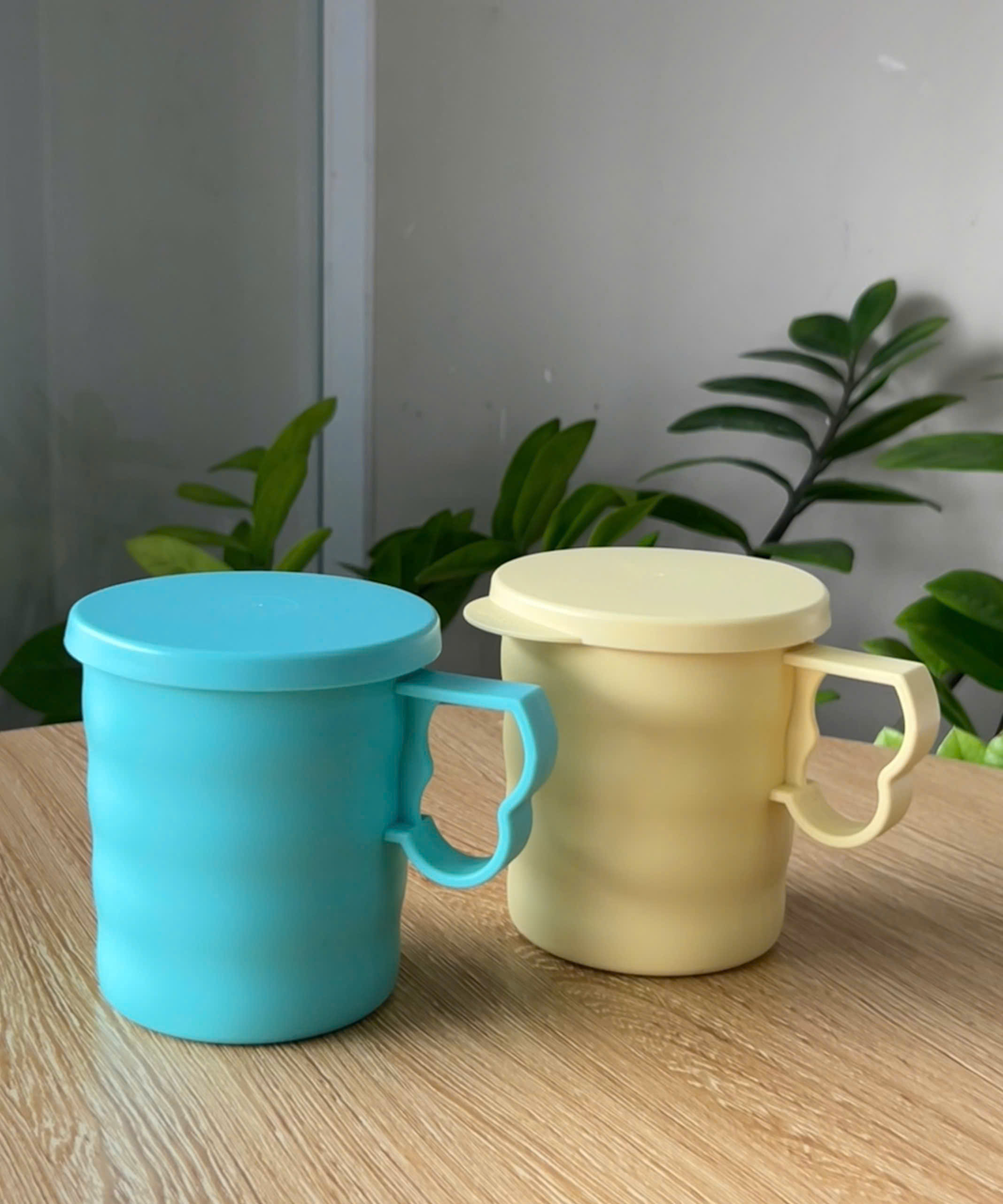 Cốc Tupperware Expression Tumbler  500ml - Có Nắp 4 Màu  - Tupperware Malaysia Chính Hãng