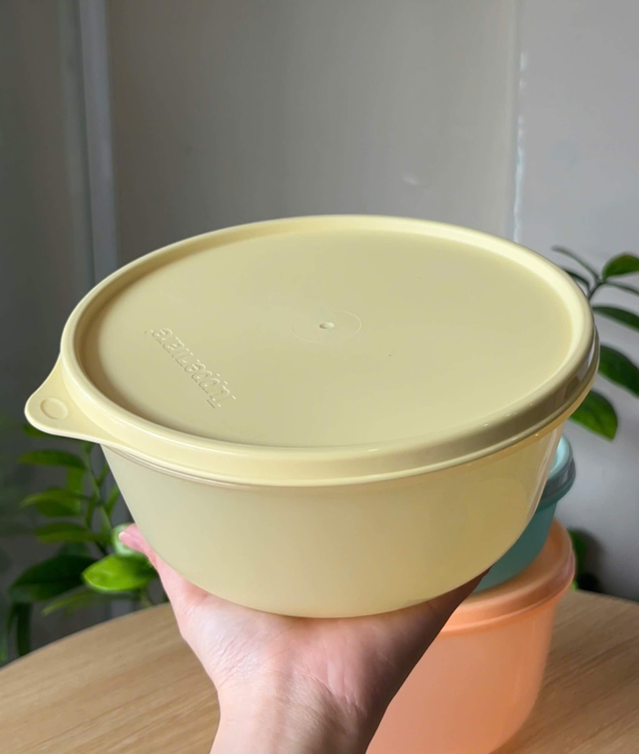 3 hộp đựng thực phẩm Tupperware trữ khô và mát Modular Bowl Variety 1.9L 1.4L 950ml - New Tupperware