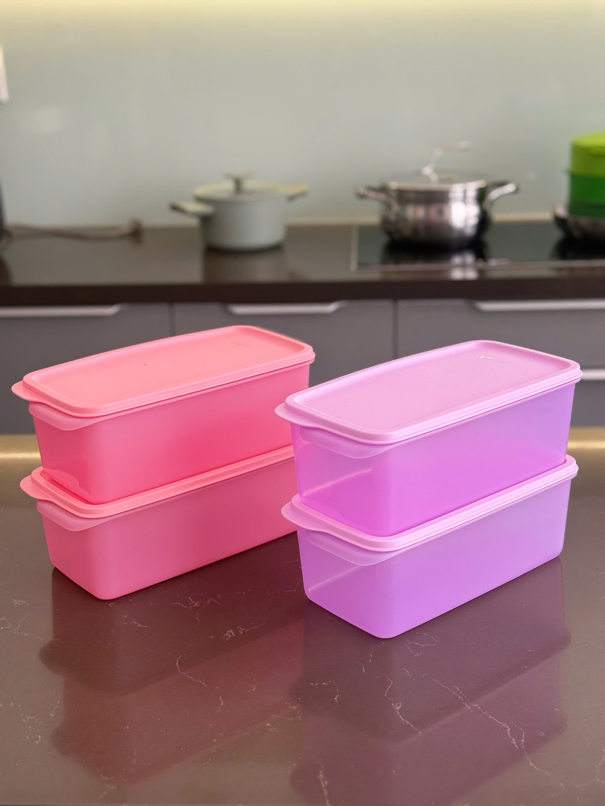 Hộp Tupperware Trữ Mát 2.2L Stak N Stor Gen II - Tup HQ