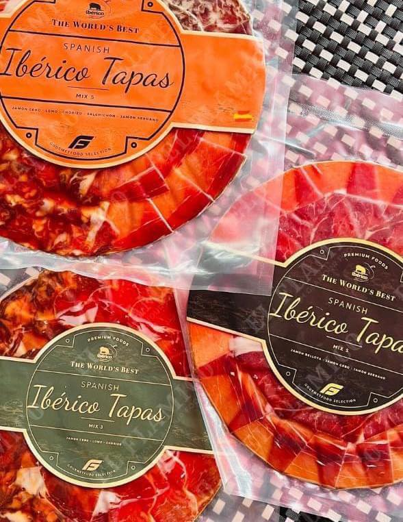 Set thịt lợn muối Iberico mix 3- mix 4 - mix 5