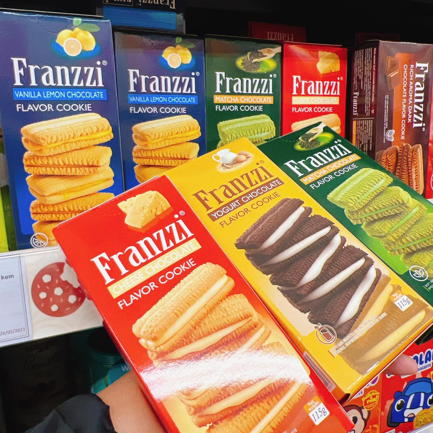 Bánh Cookie Franzzi ( 3 hộp)