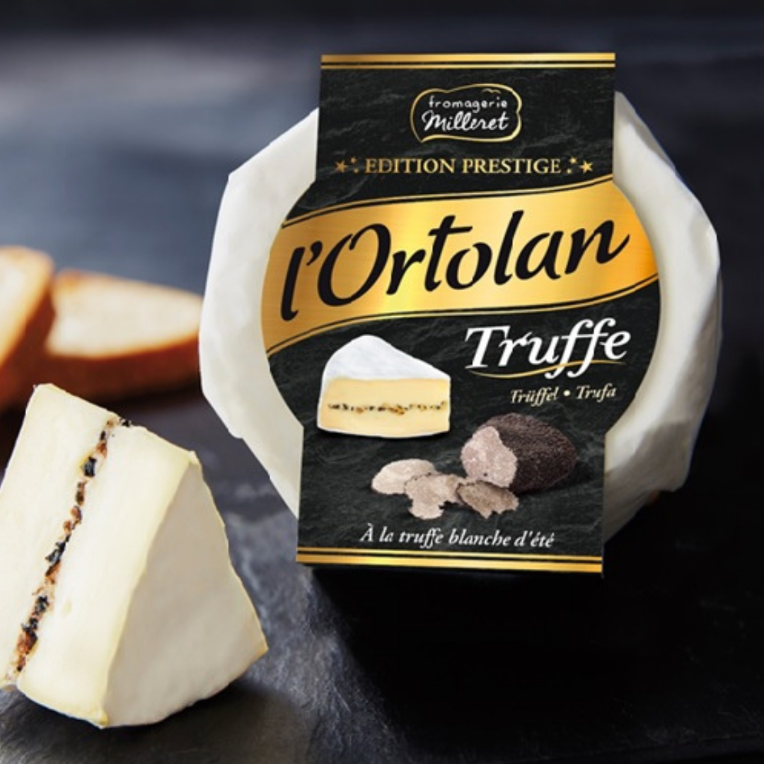 Phô mai L' ORTOLAN Truffe Brie 135gr