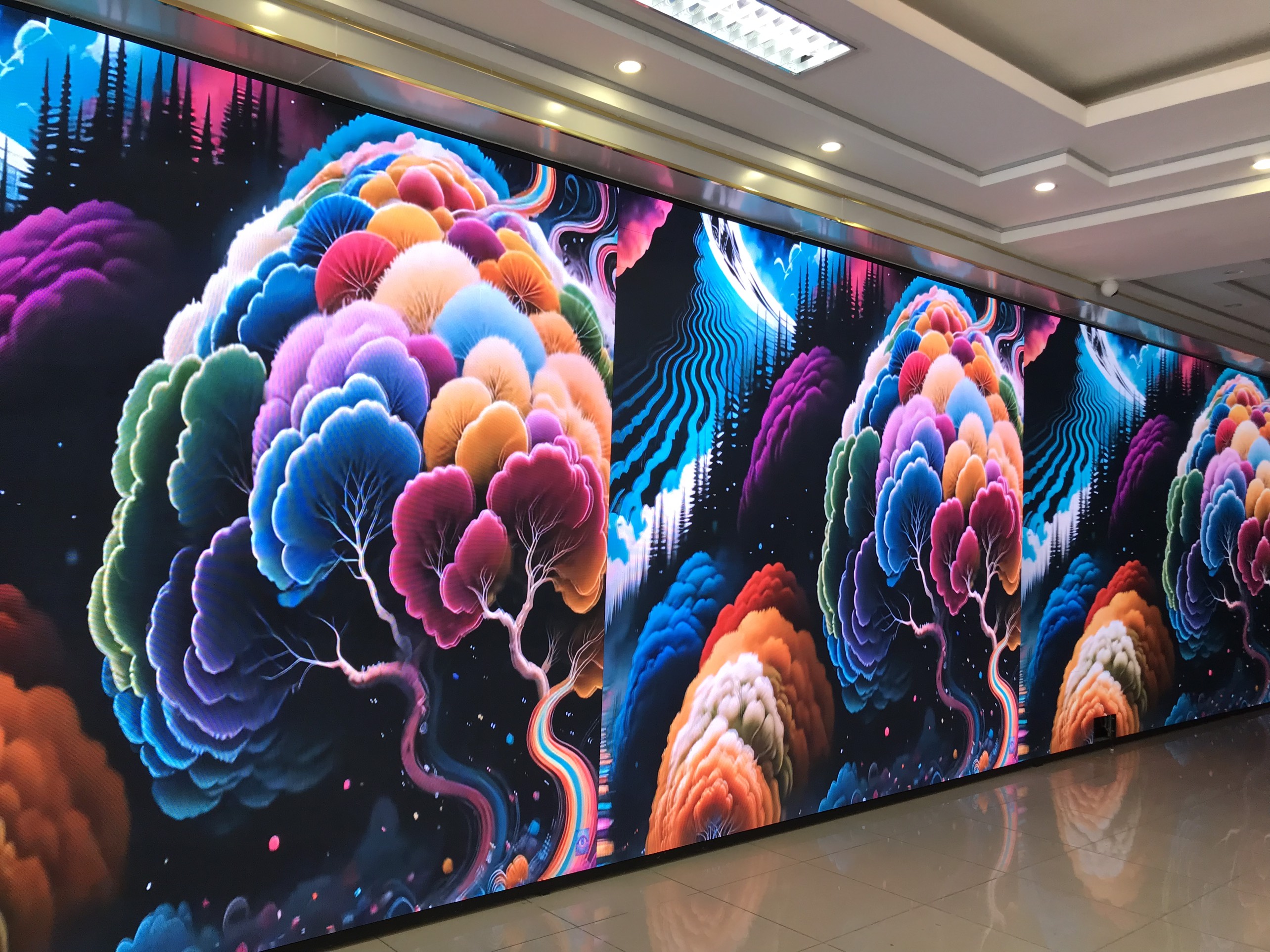 Màn hình trưng bày tại Showroom Hà Nội (5)