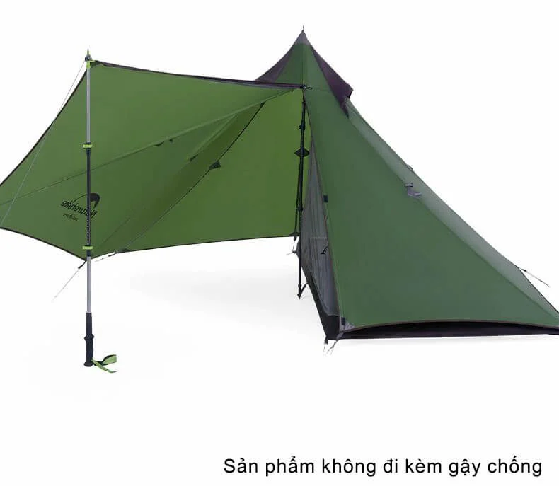 Lều chóp Bushcraft 1 người siêu nhẹ Naturehike NH17T030-L