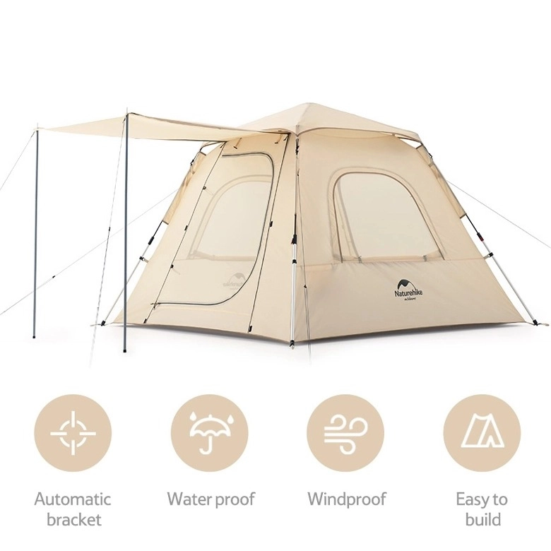 Naturehike NH21ZP010 Lều Cắm Trại 3 Người Tự Bung UPF 50+ Ango pop up tent for 3 man Automatic