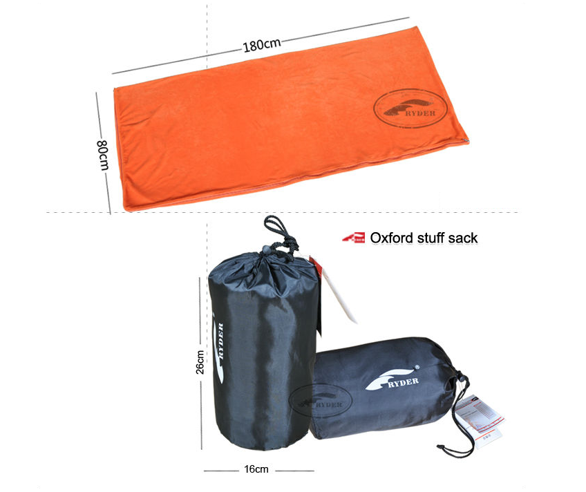 Túi ngủ lông cừu Ryder Envelope Fleece Sleeping Bag D1008 - 1329