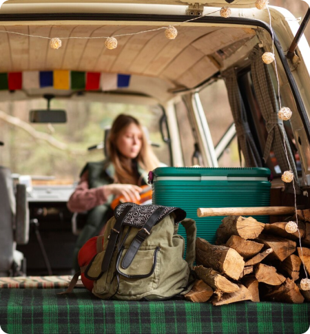 Thuê xe camping