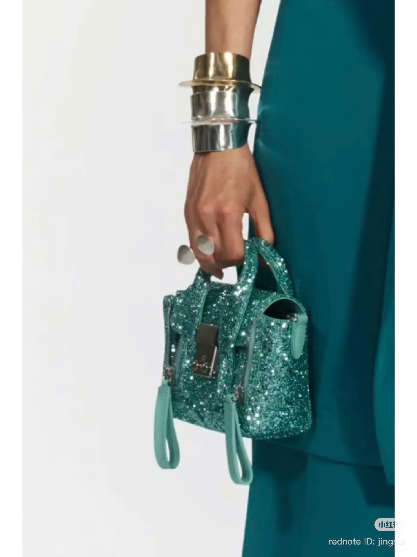 Túi Xách Phillip Nano Xanh M2int