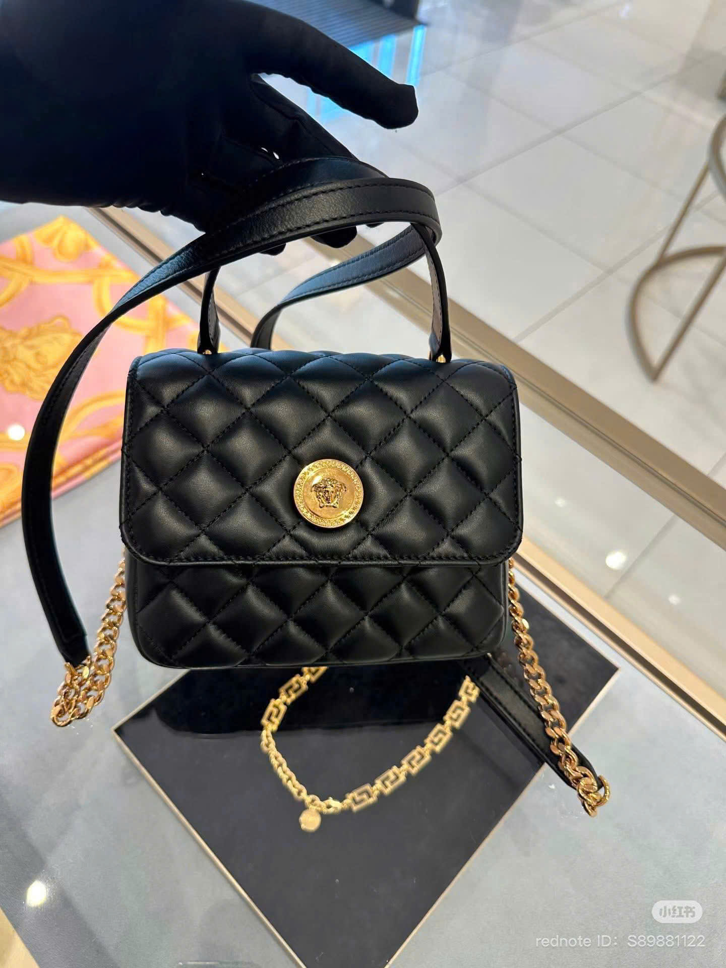 Túi Xách Versace Top Handle Medusa